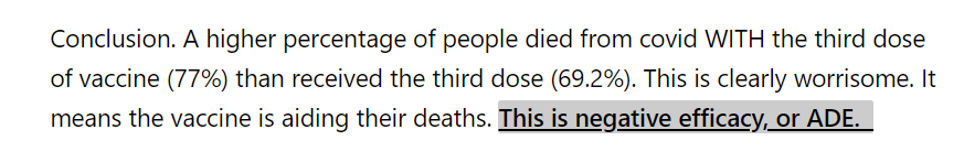 The vaccine is killing more people from covid than saving them now. From NSW report.
